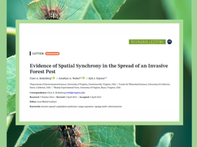 Ecology Letters Publication