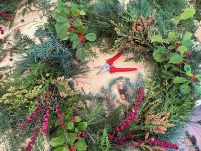 Wreath Making At Blandy